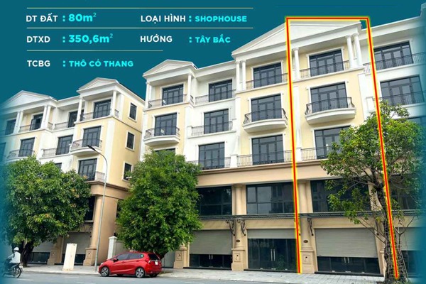 SHOPHOUSE ĐƯỜNG ĐẠI DƯƠNG | ĐĐD-52A (CÓ MÁI)